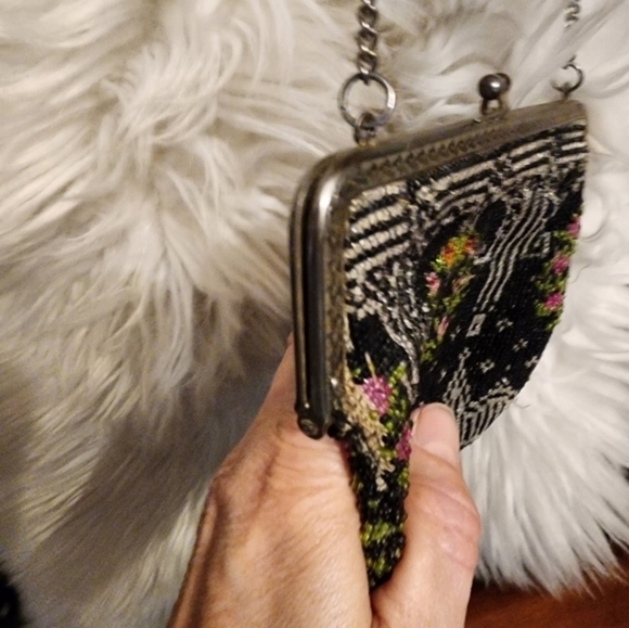 Vintage very beaded Deco‎ evening bag - Picture 12 of 14